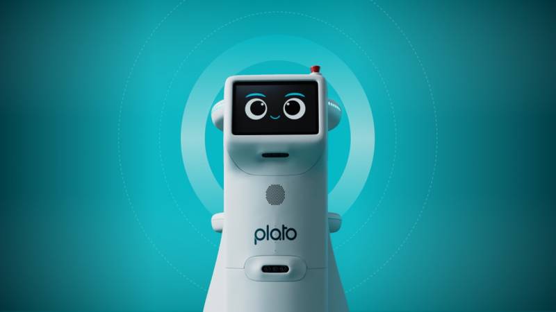 Le robot de service Plato
